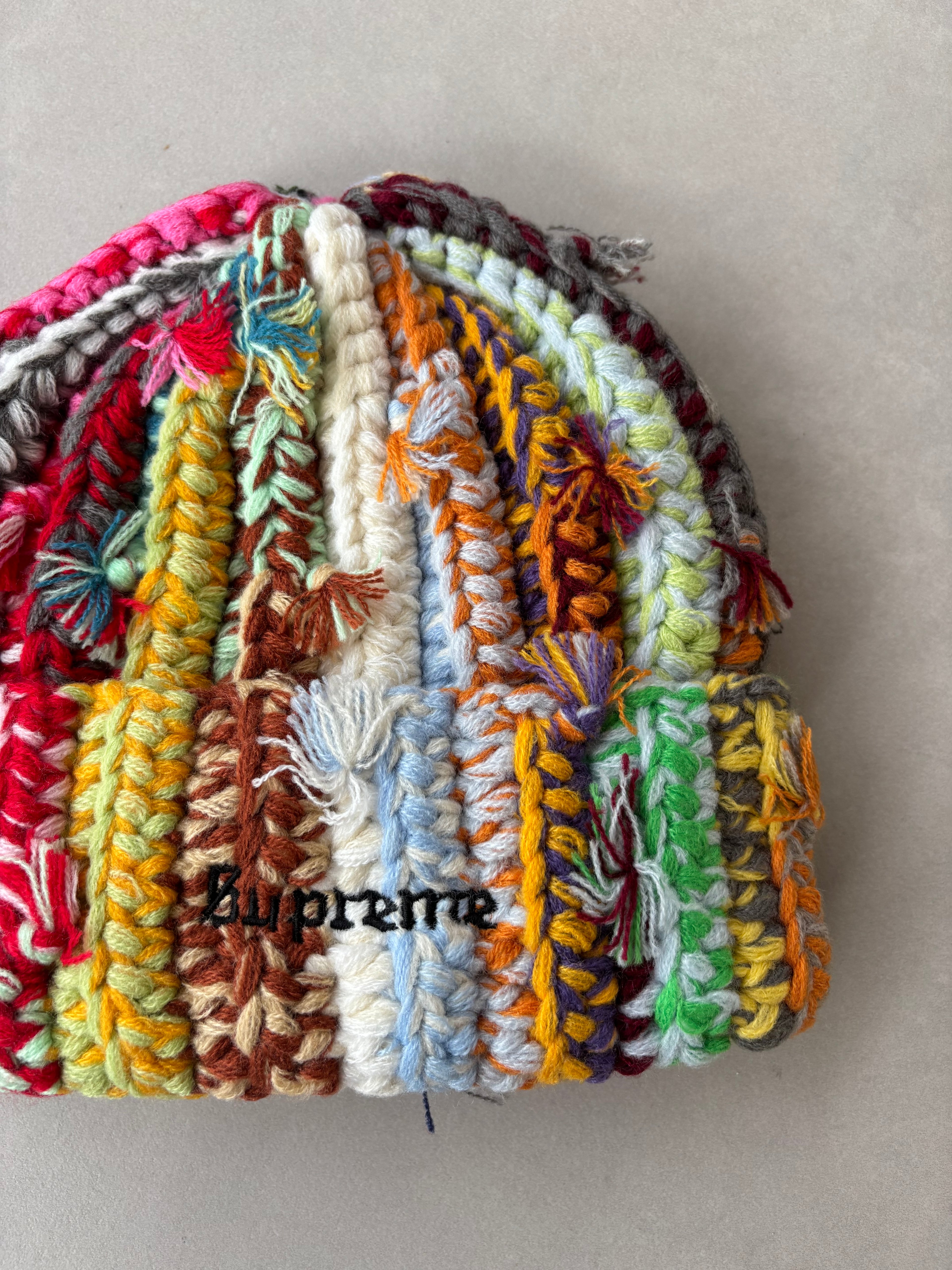 Supreme Hand Tied Beanie Multicolor