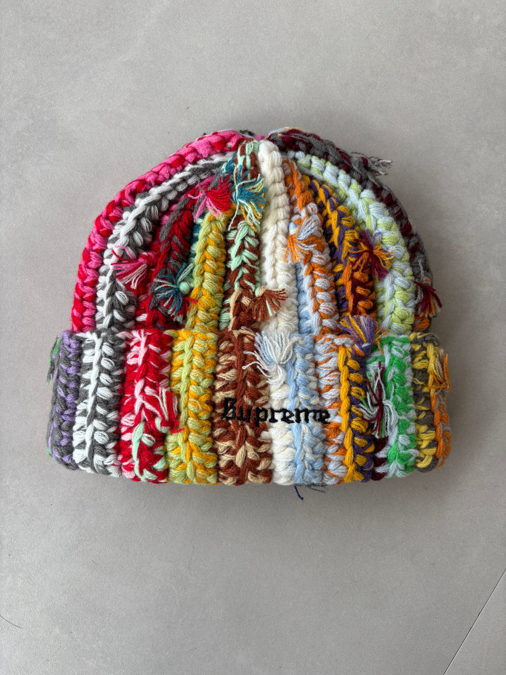 Supreme Hand Tied Beanie Multicolor
