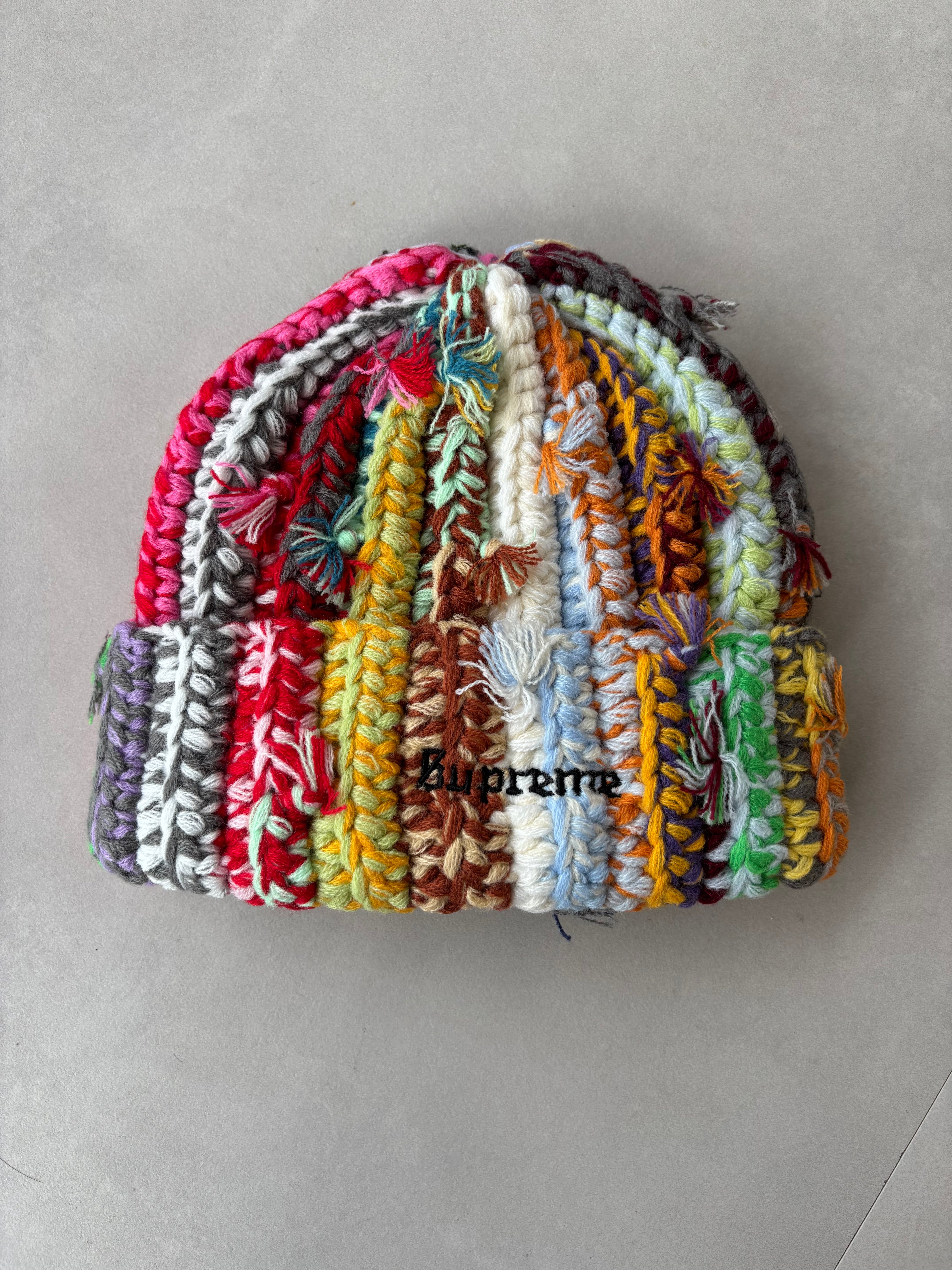 Supreme Hand Tied Beanie Multicolor