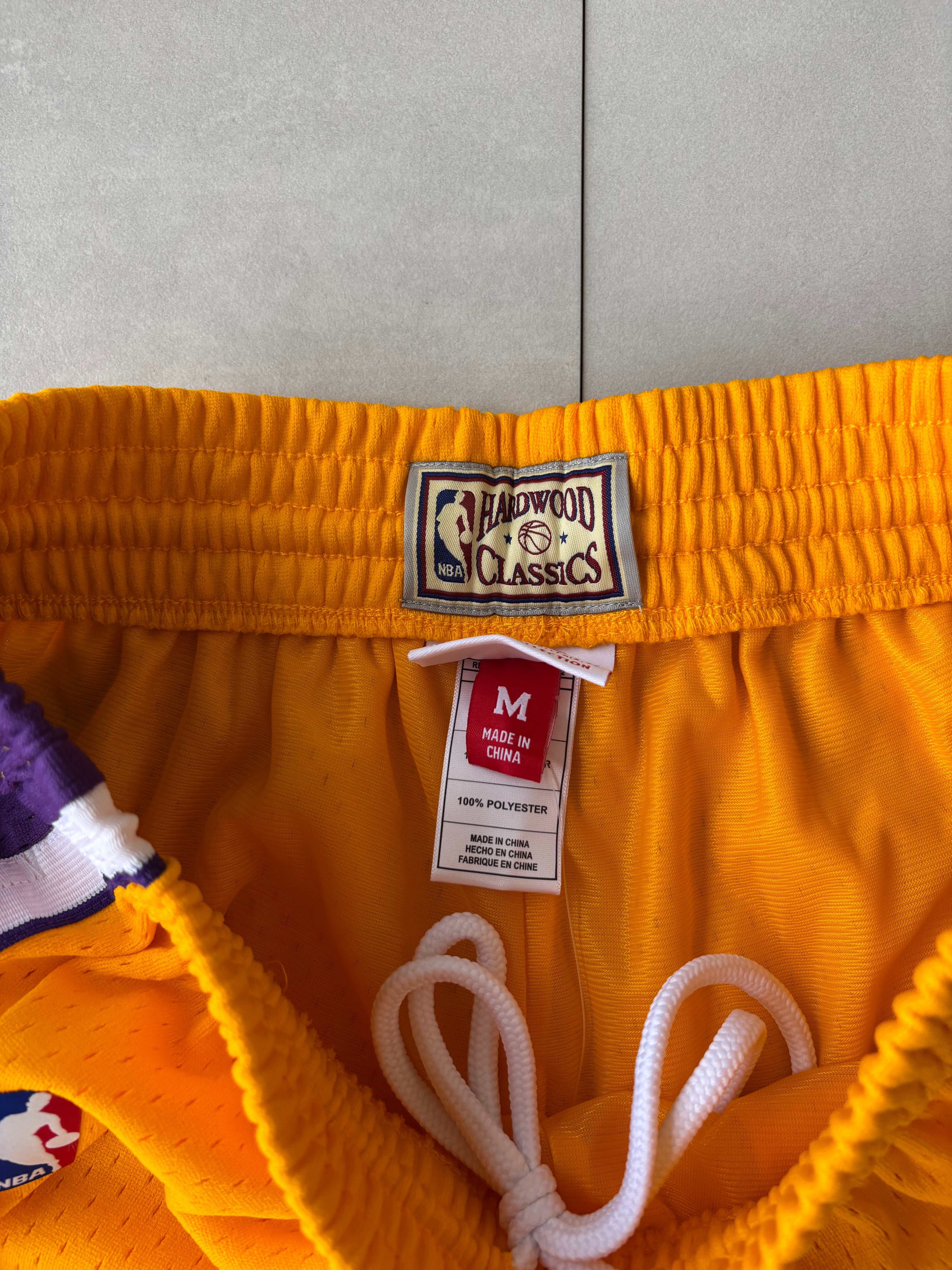 (M) Hardwood Classics “Los Ángeles Lakers” Shorts
