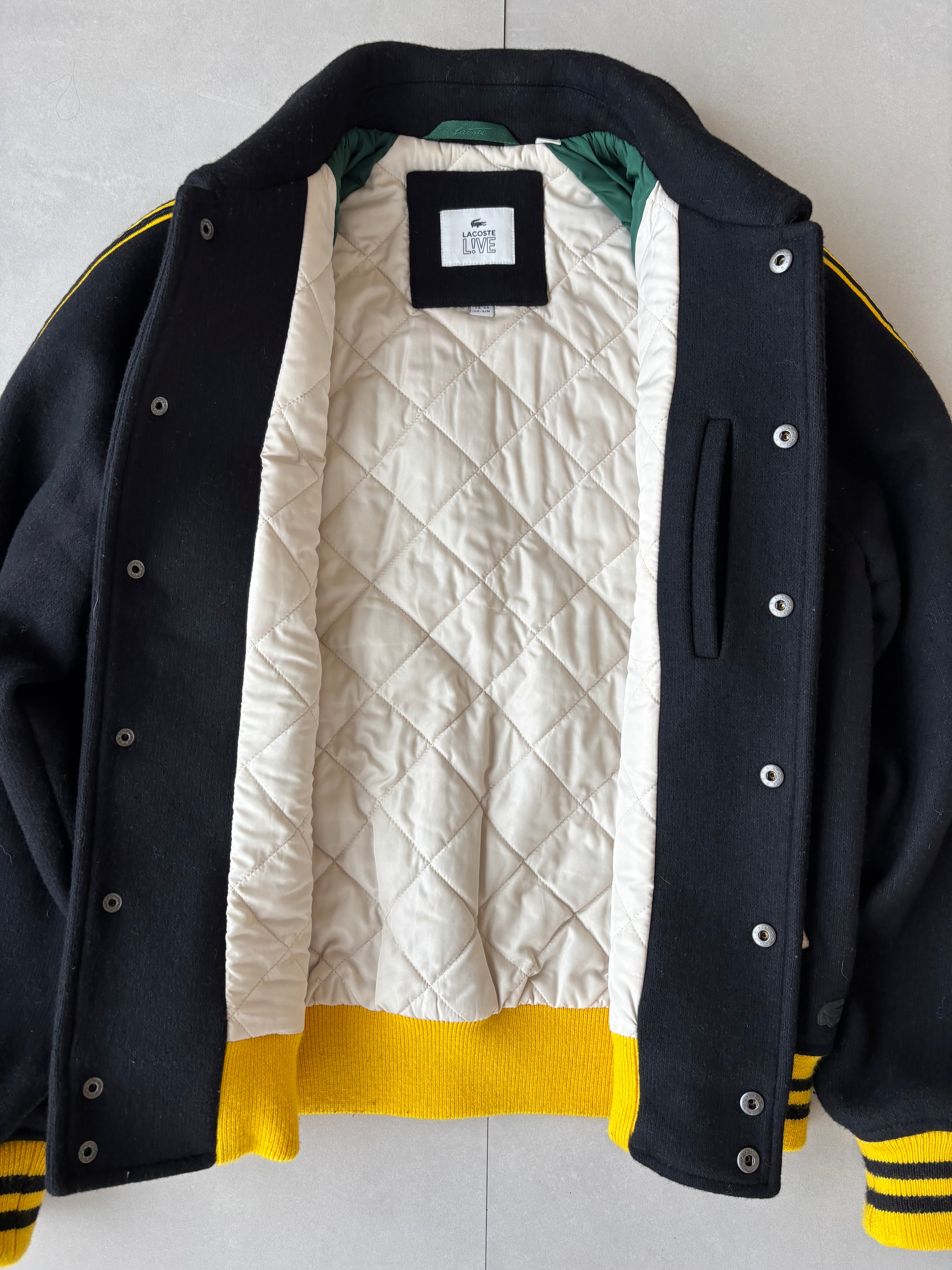 (S) Lacoste Live Varsity Jacket