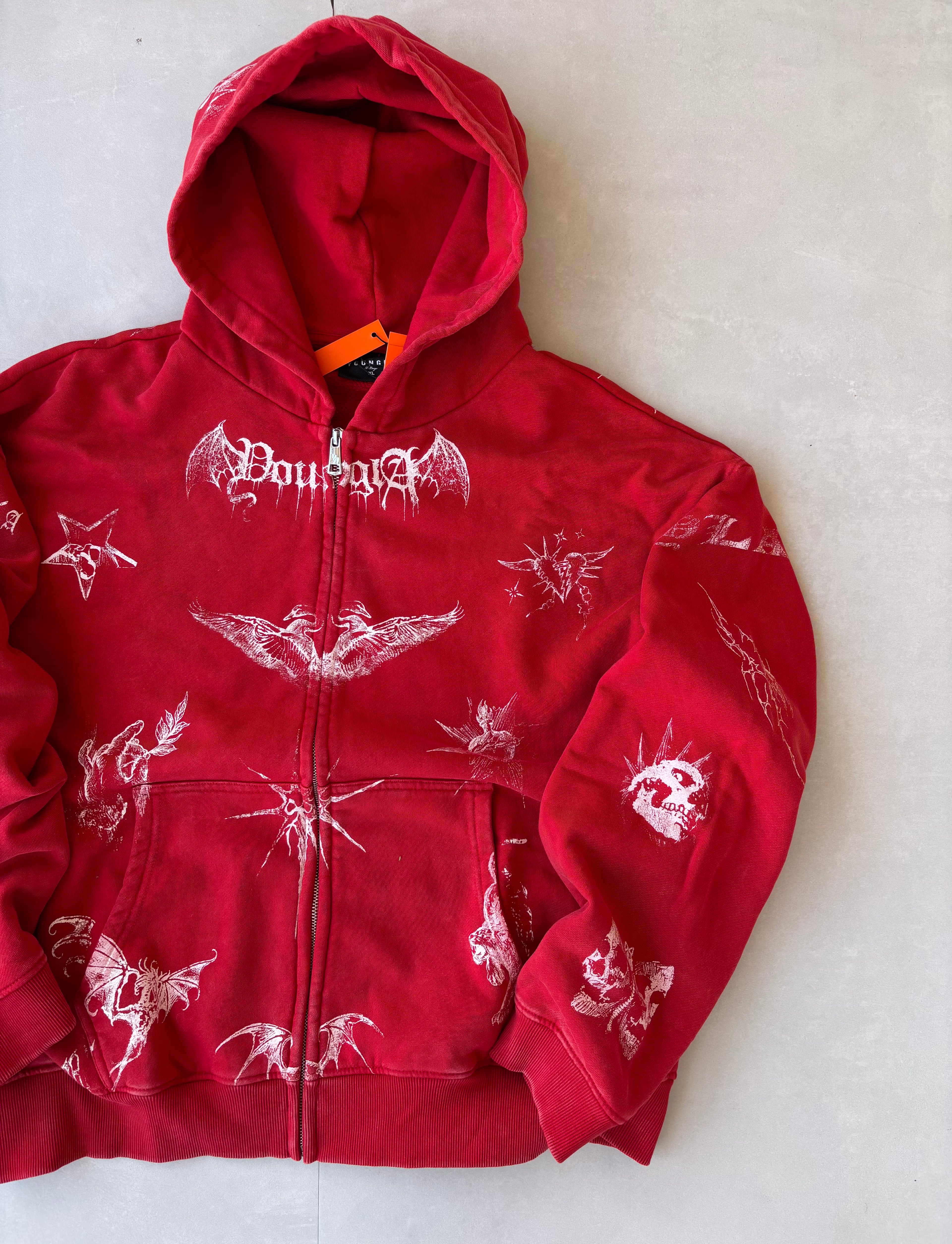 (XL) Young LA Zip Up Hoodie