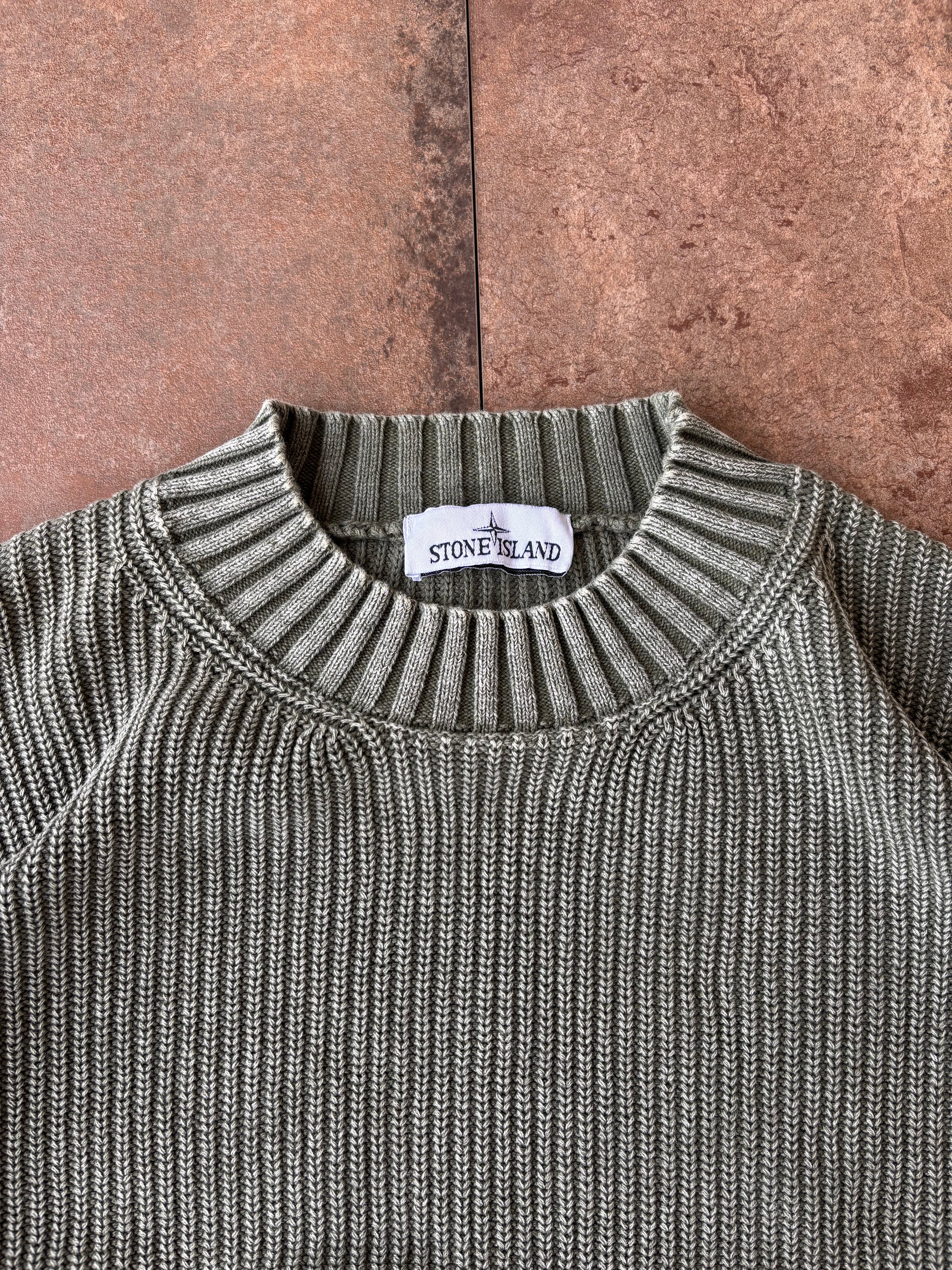 (M) Stone Island Knit Sweater