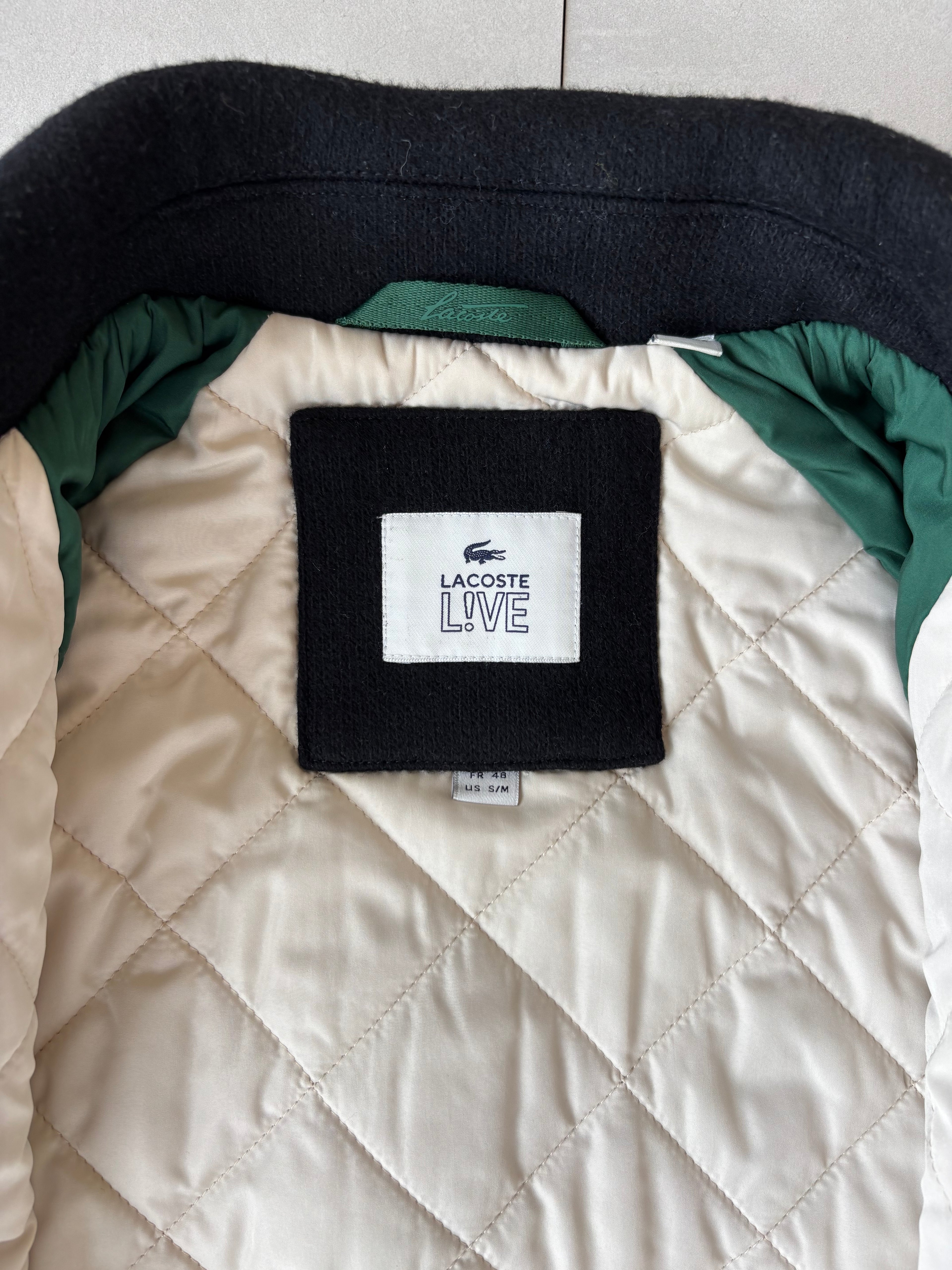 (S) Lacoste Live Varsity Jacket