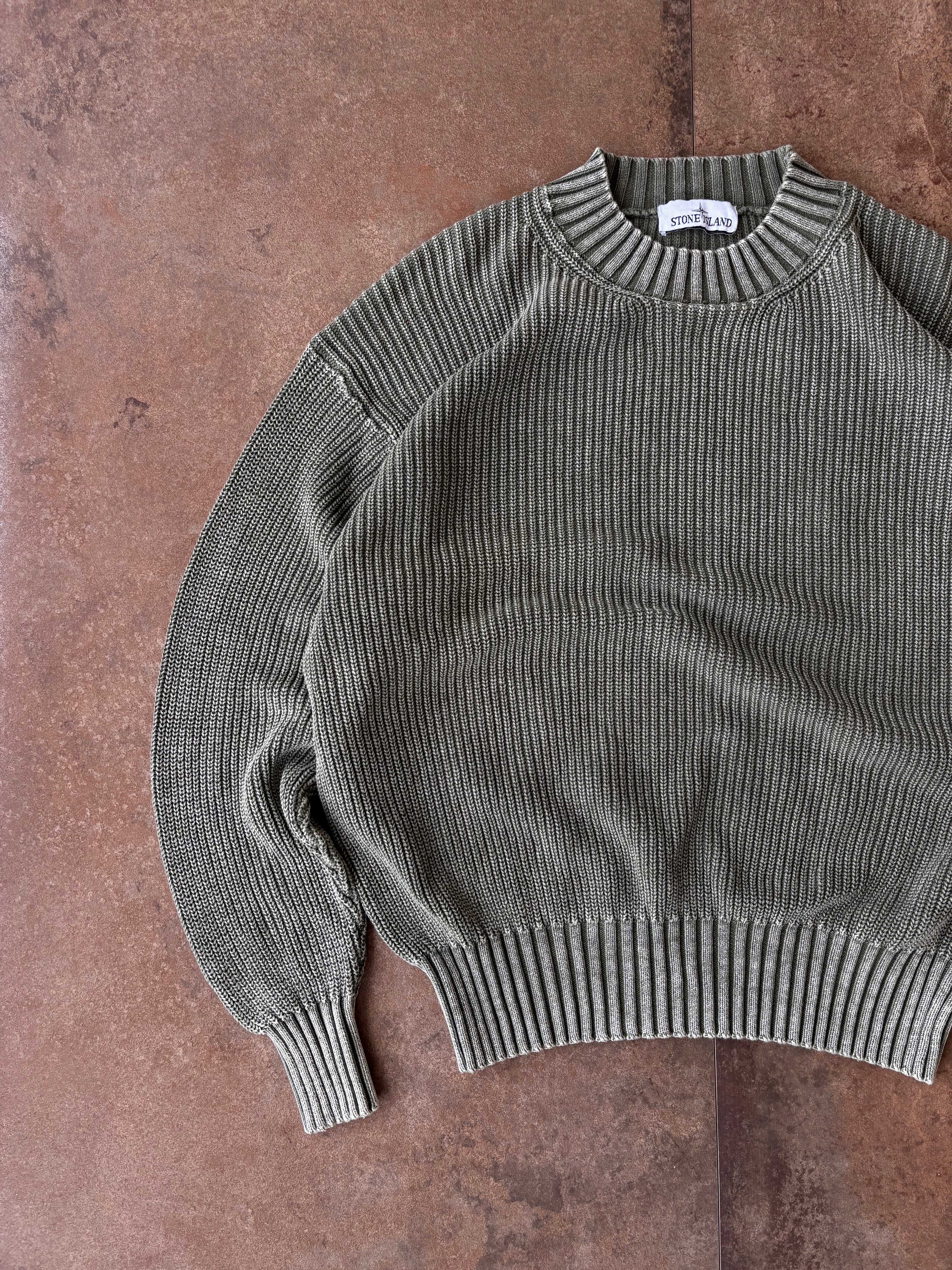 (M) Stone Island Knit Sweater