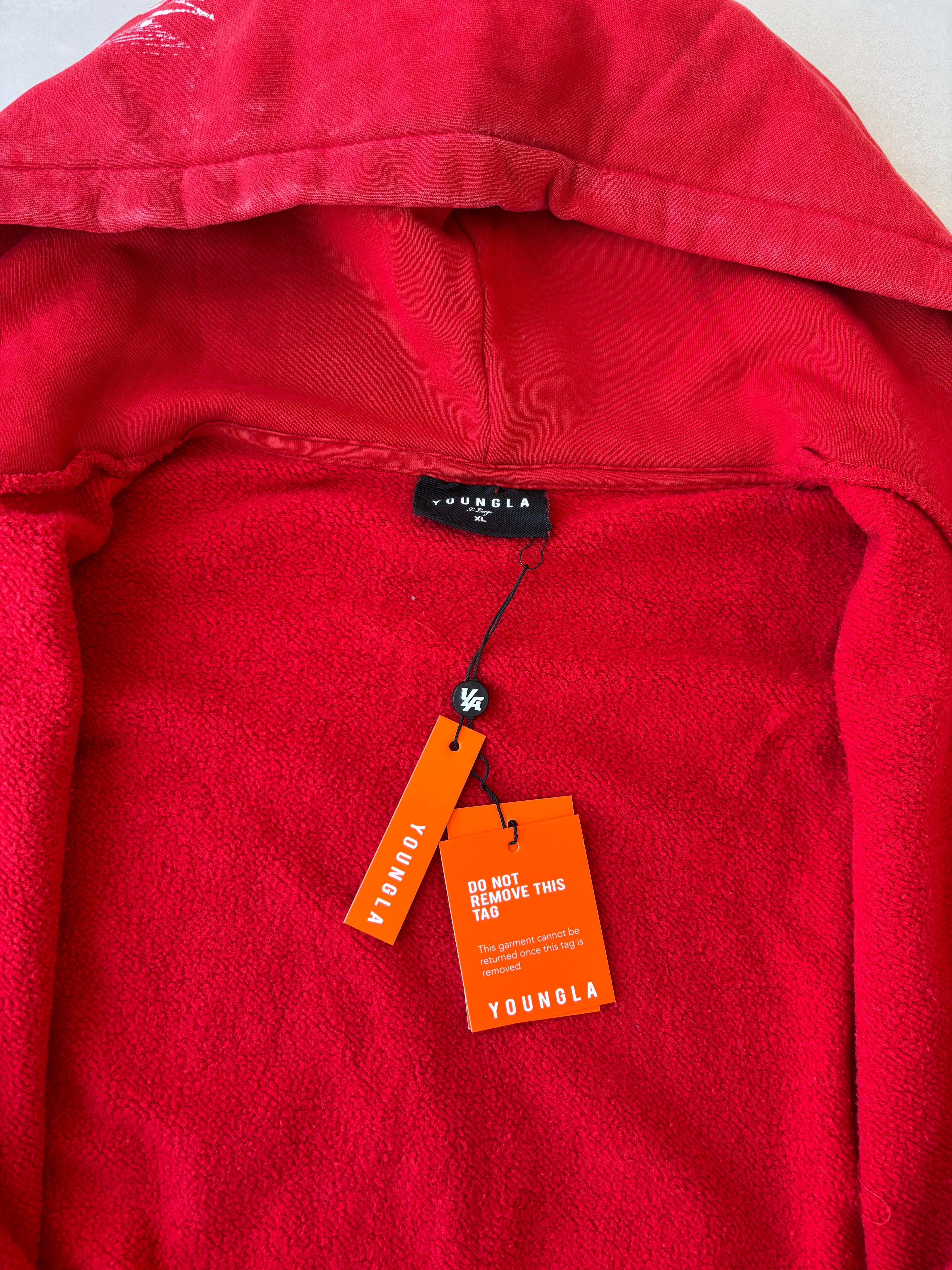 (XL) Young LA Zip Up Hoodie