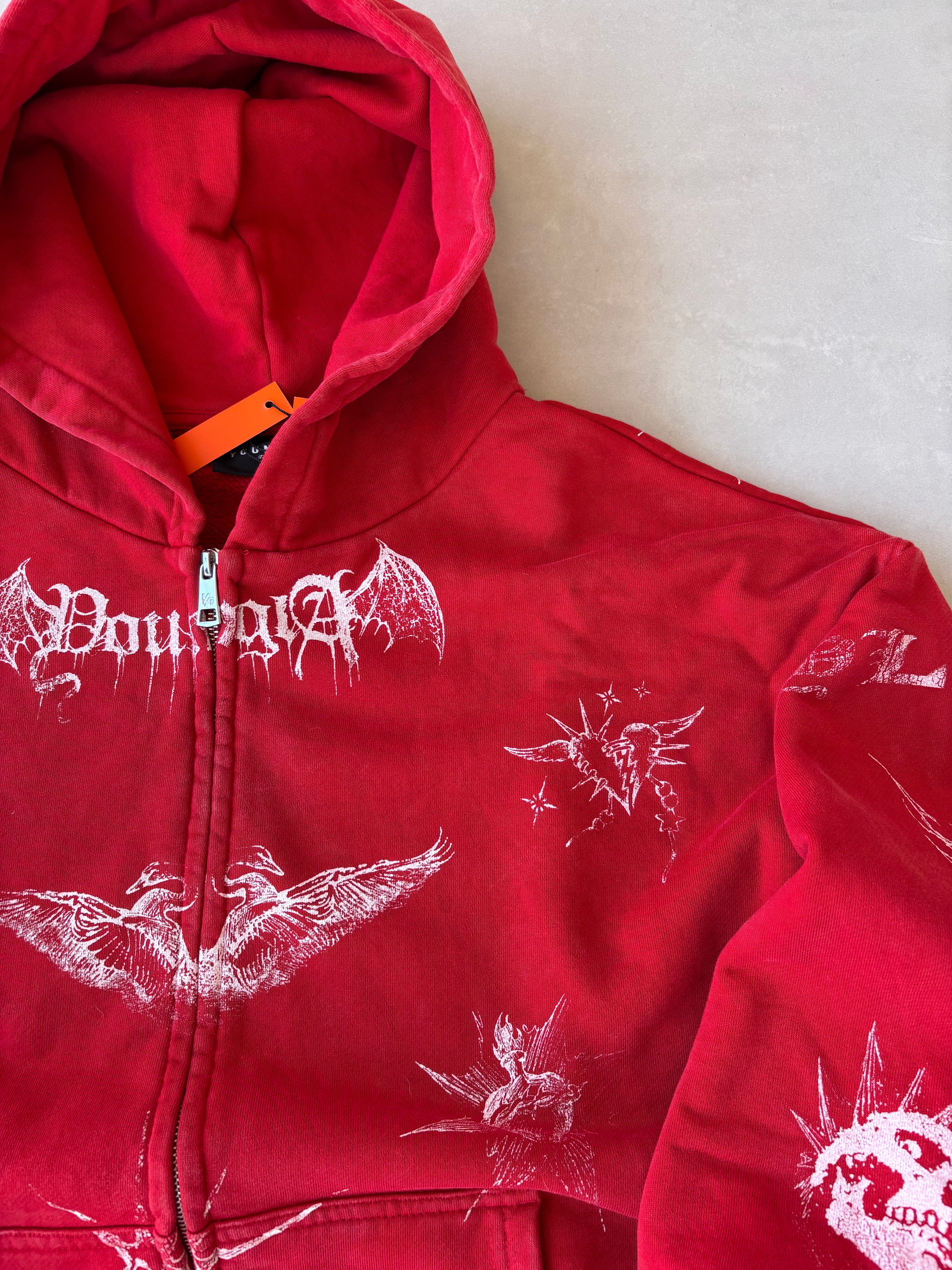 (XL) Young LA Zip Up Hoodie
