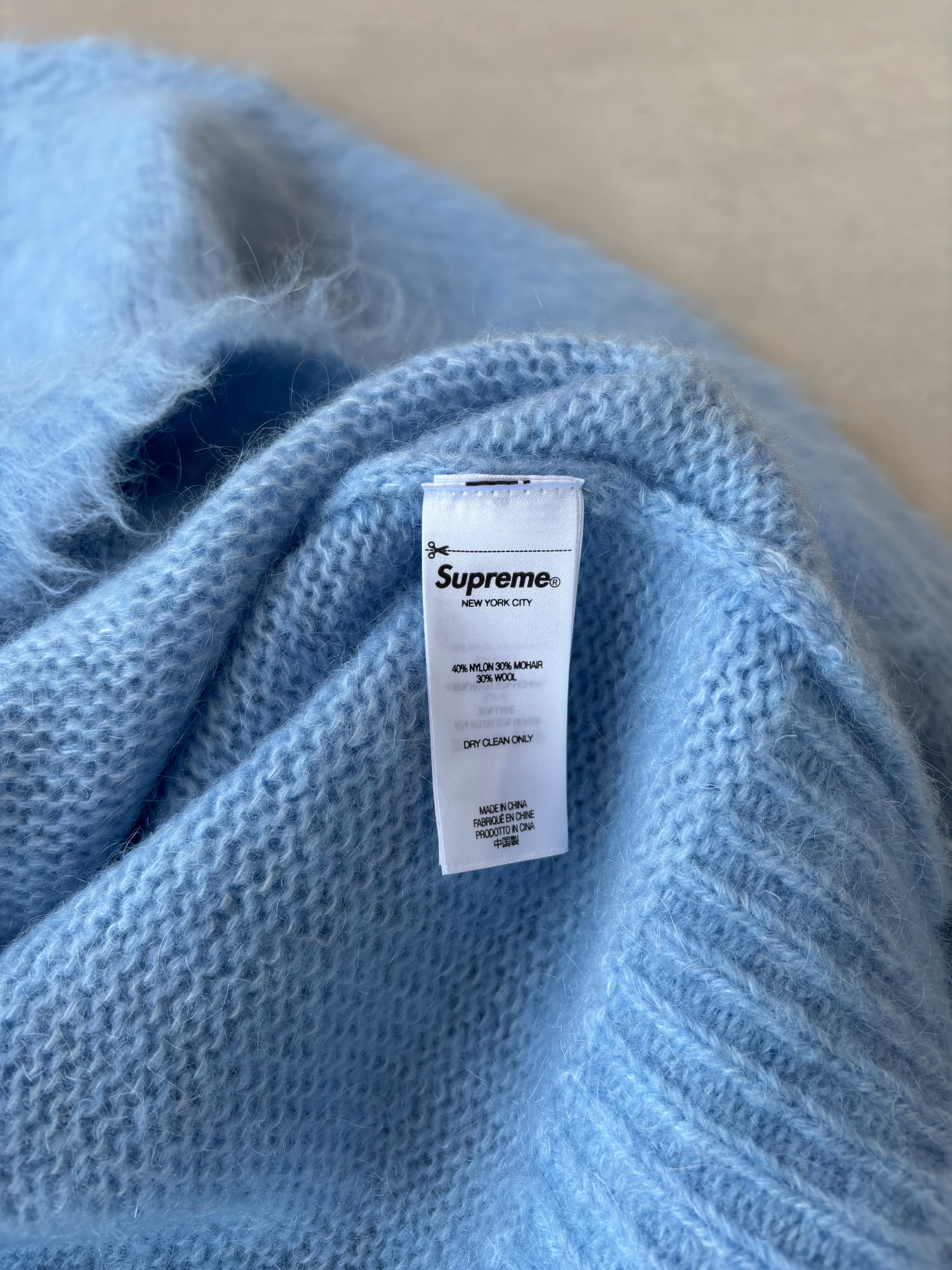(M) Supreme Brushed Knit Sweater