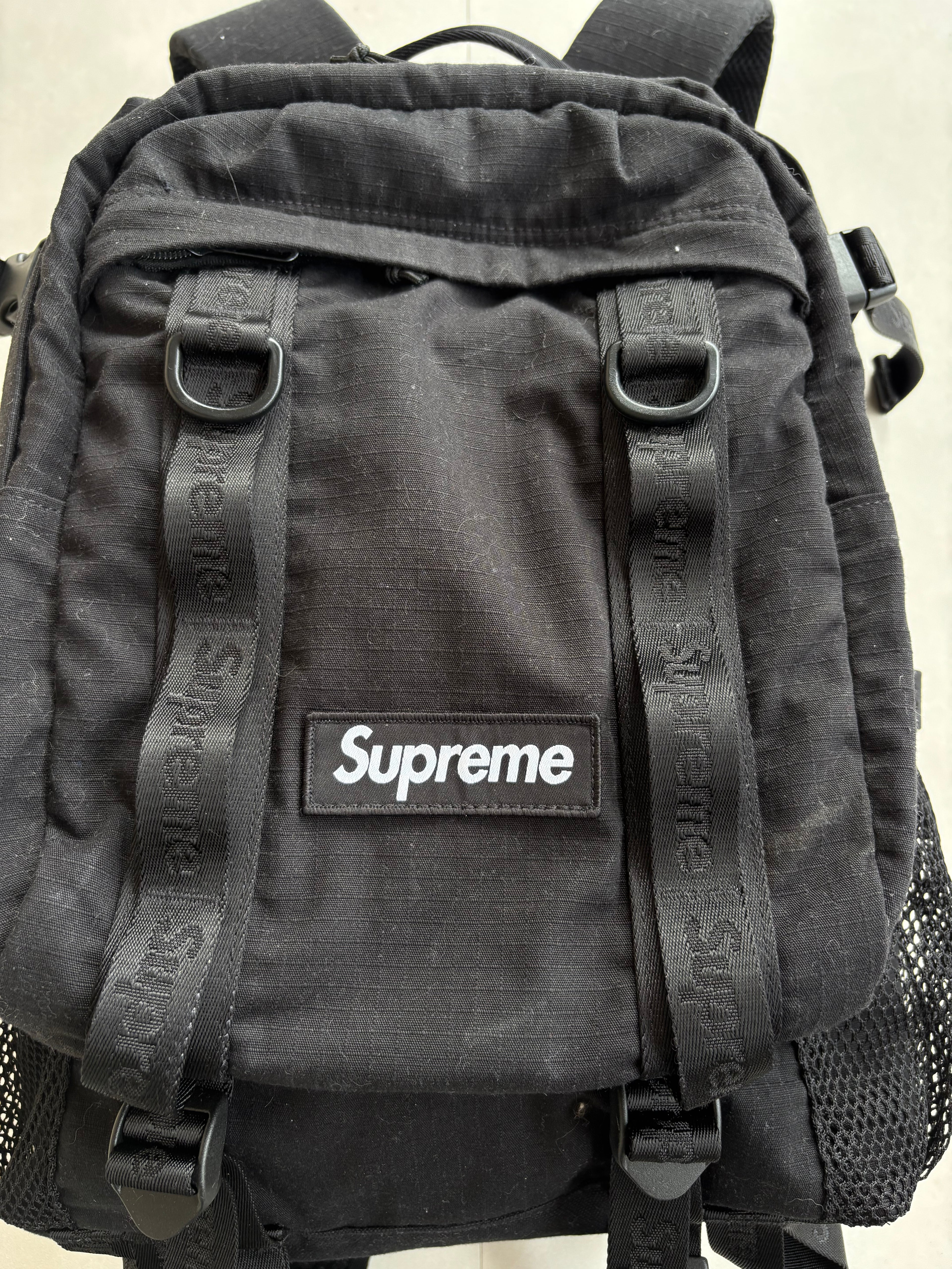 Supreme Logo Backpack SS26