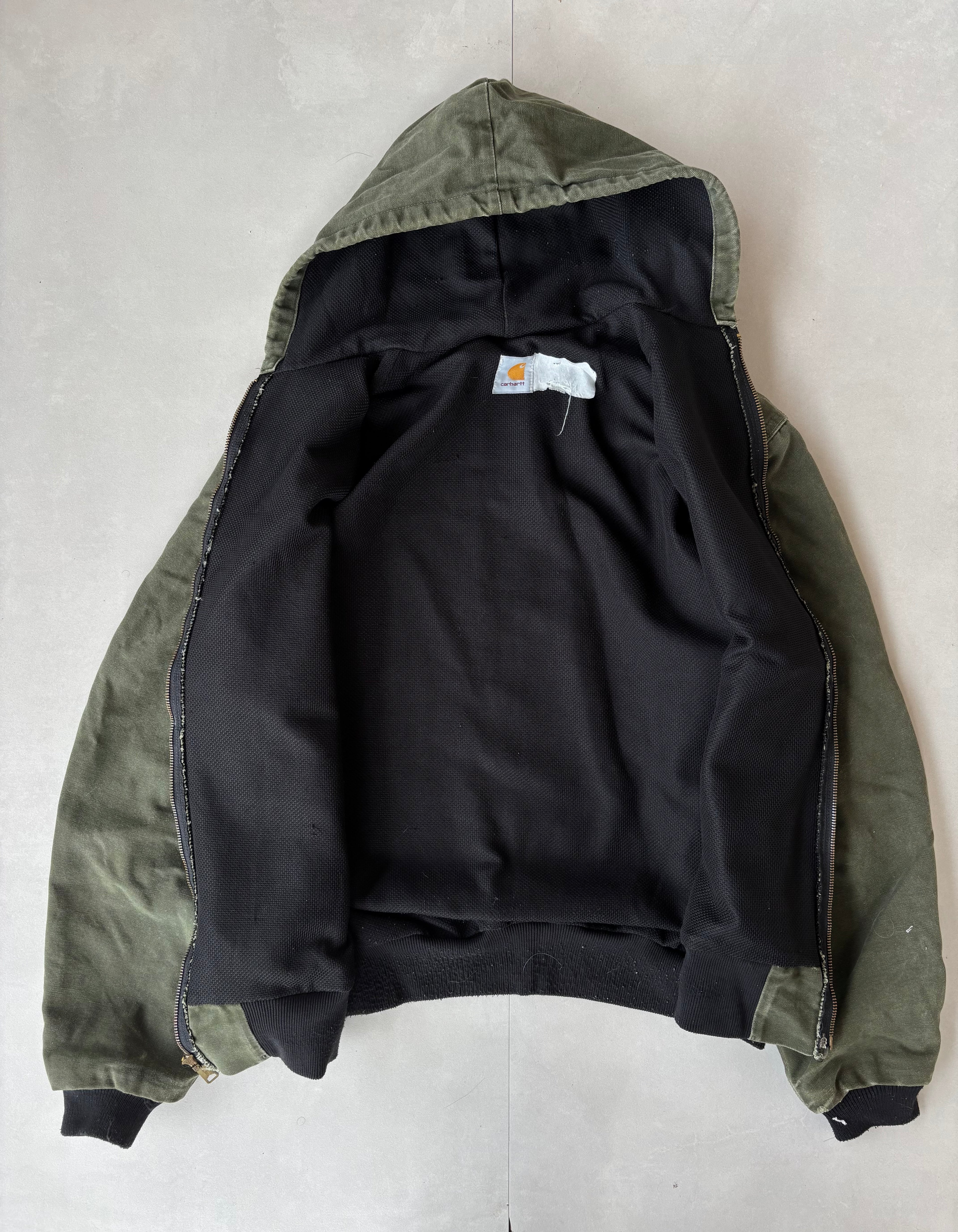 (M) Carhartt Hooded Jacket Olive
