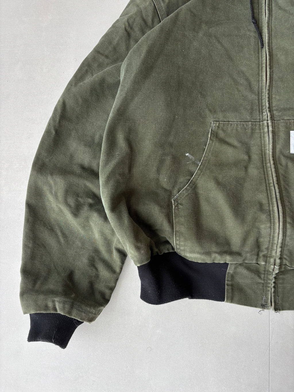 (M) Carhartt Hooded Jacket Olive