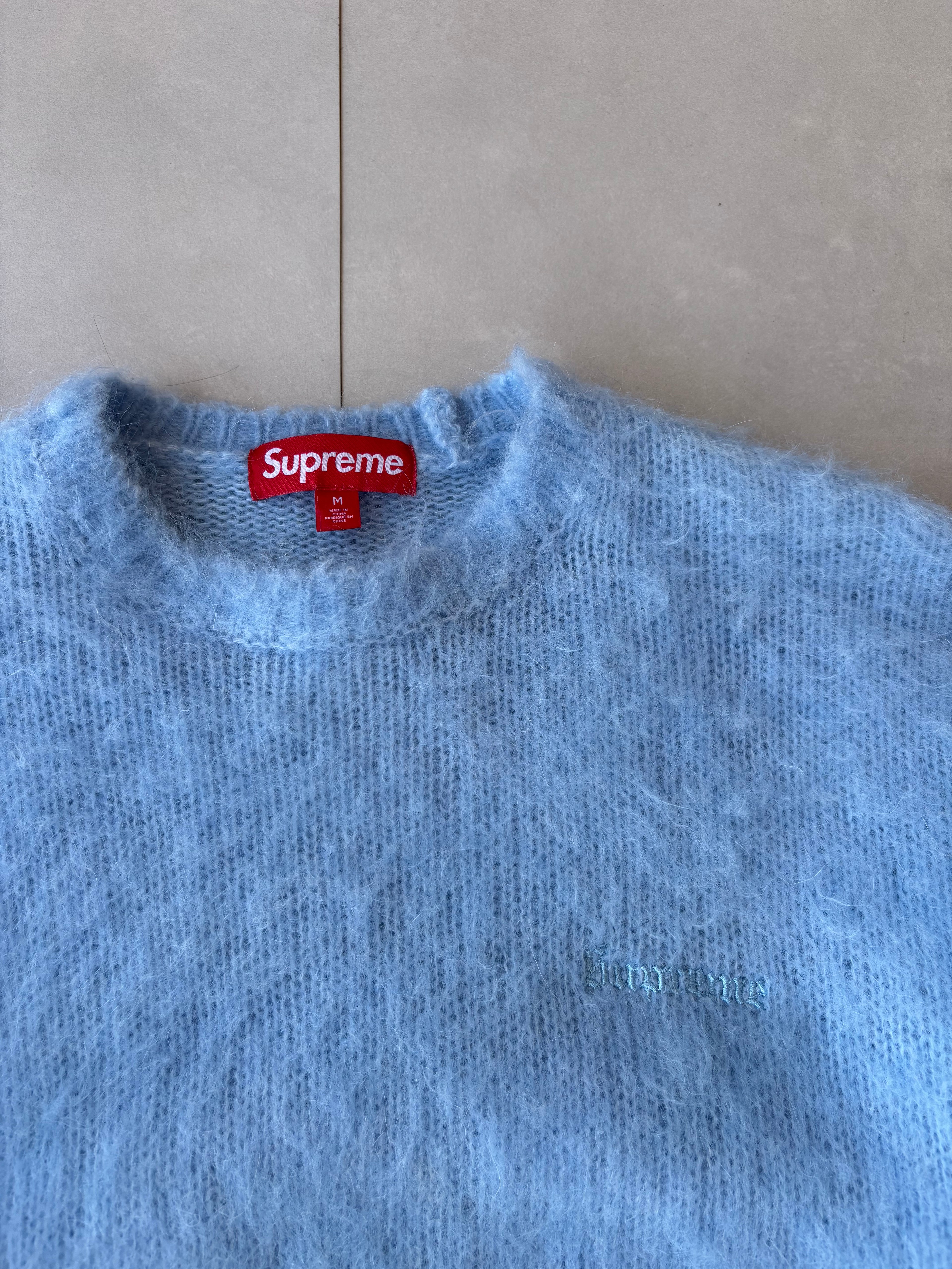 (M) Supreme Brushed Knit Sweater