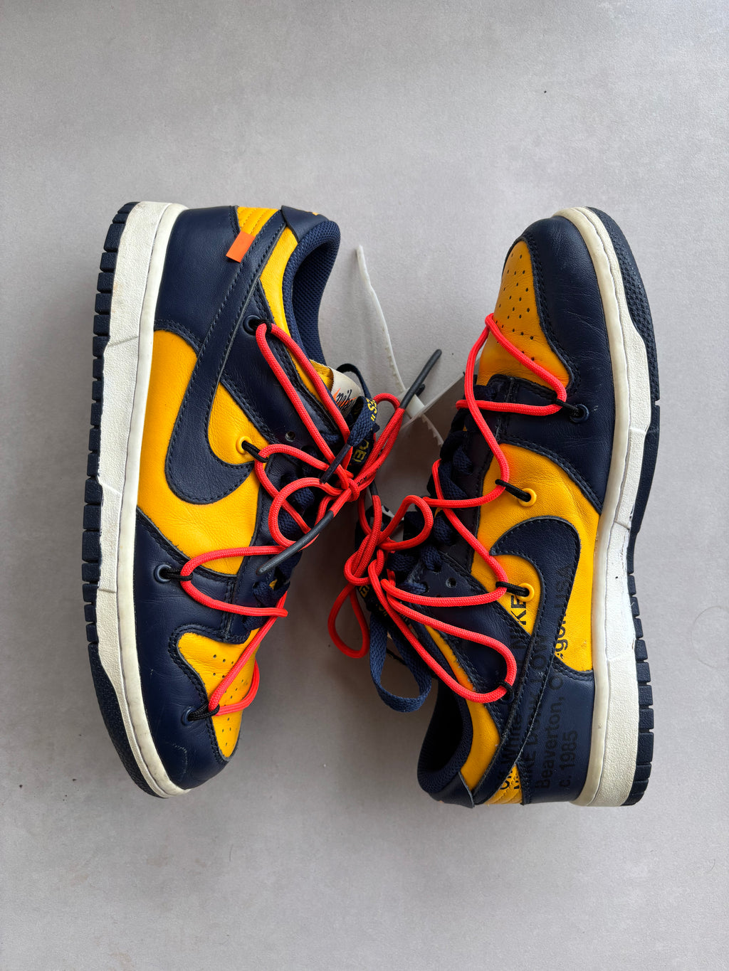 Nike Dunk Low Off White Michigan