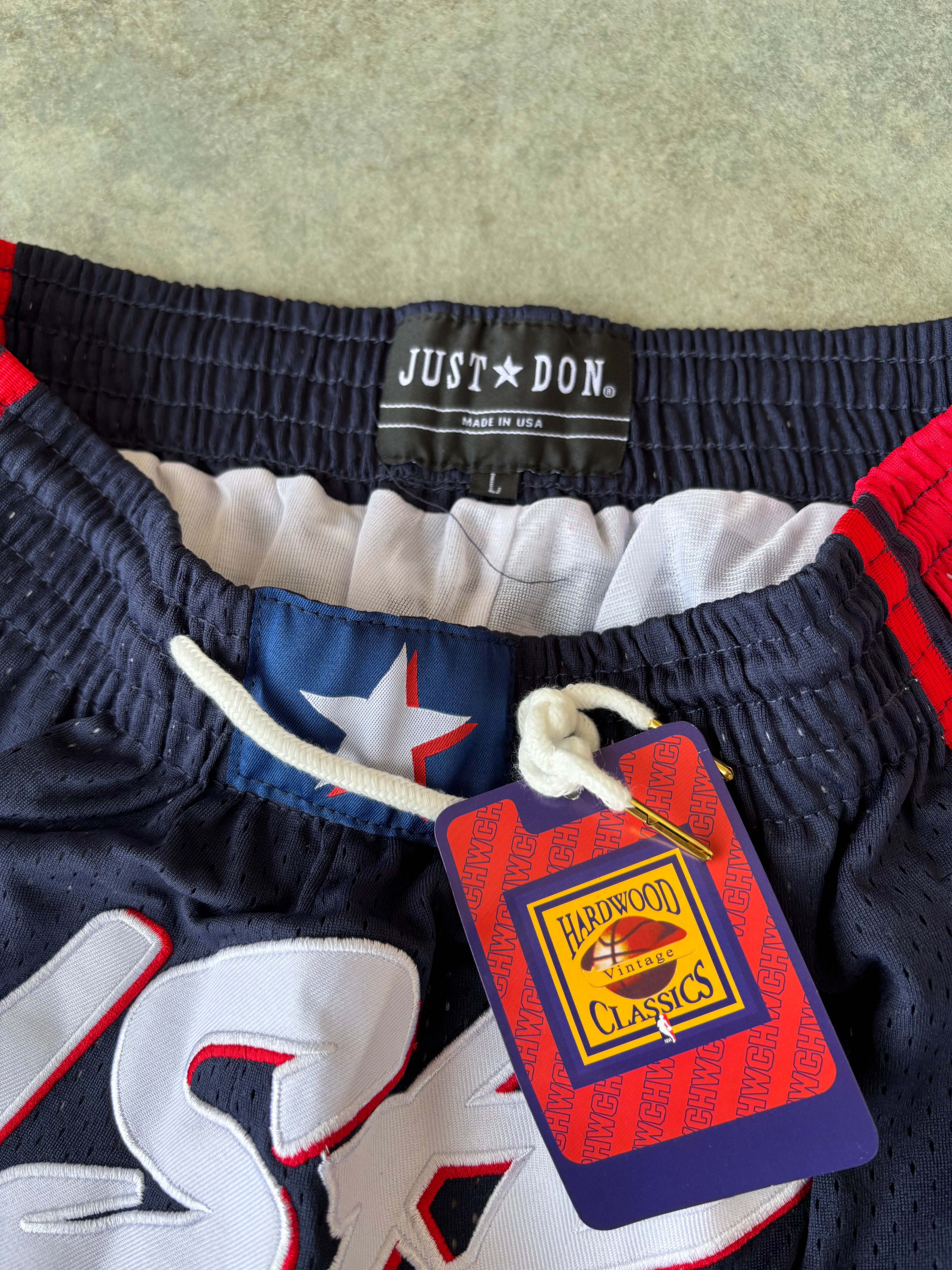 (L) Just Don “USA” Basketball Shorts